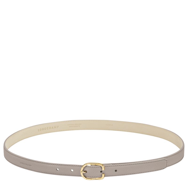 Dark Grey Longchamp Le Foulonné Women Belt | India-867HWATLX