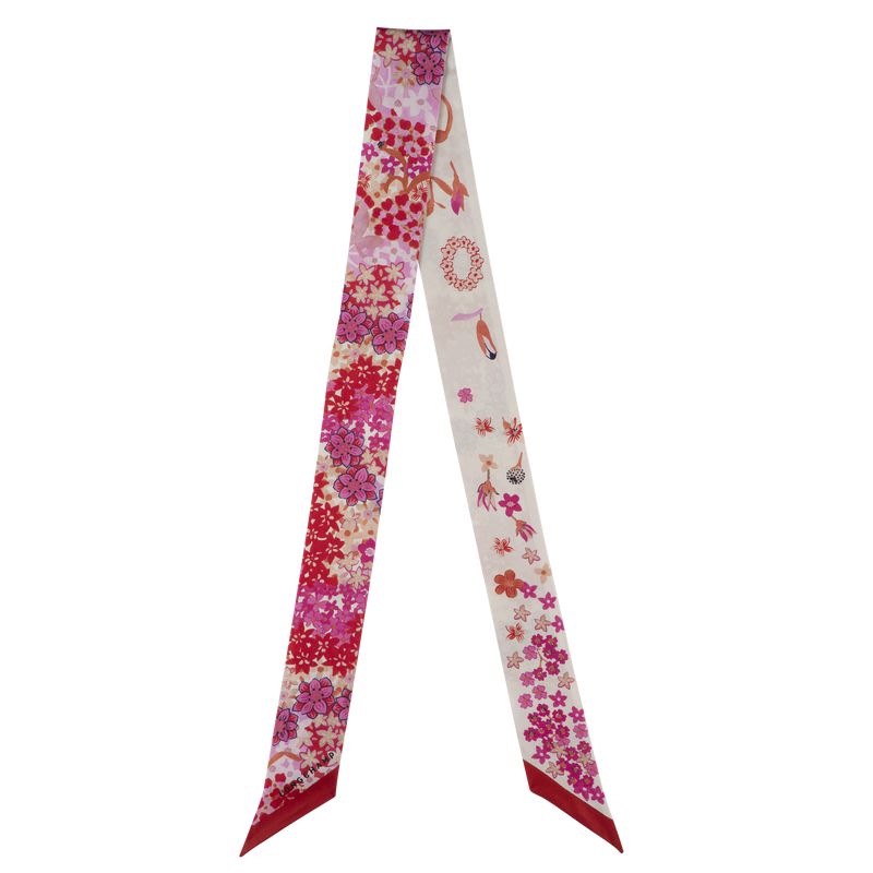 Pink Longchamp Collier De Fleurs Women Headband | India-932DSQLZG